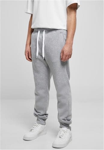 Southpole Men's 1570 Basic Active Fleece Jogger Sweatpants, Heather Grey a, Small — view 2