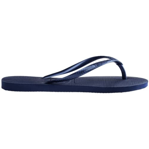 Havaianas Women's Slim Flip Flops Sandals - Navy Blue, 7/8 — view 5