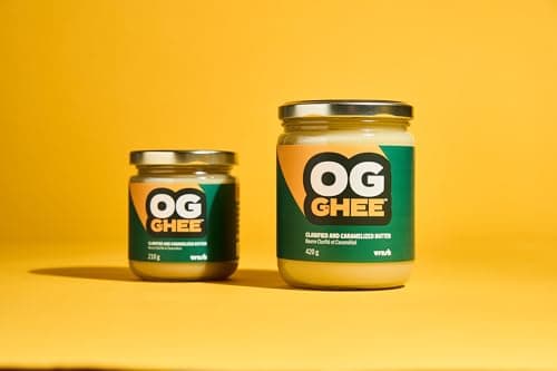 OG GHEE | 210g | Hormone and Antibiotic Free, Clarified Butter, Caramelized Flavour, Keto and Paleo Friendly, Gluten Free, Lactose and Casein Free, Carnivore — view 2