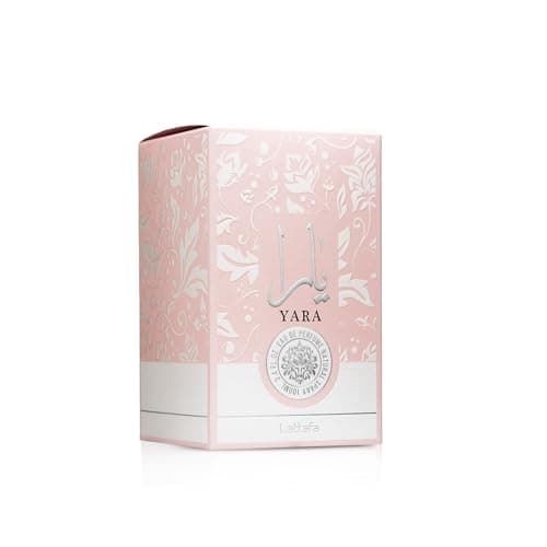Lattafa Yara - Vanilla, Gourmand, Fruity, Floral - Eau de Parfum Long-Lasting Fragrance for Women, 3.40 Ounce / 100 ml — view 2