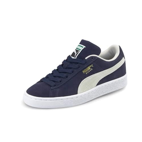 PUMA Suede Classic XXI (Big Kid) Peacoat/Puma White 6.5 Big Kid M
