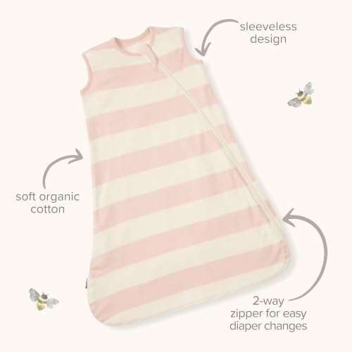 Burt's Bees Baby Organic Beekeeper Infant Wearable Blanket, Unisex Swaddle — view 4