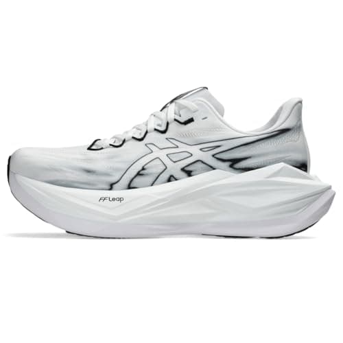 ASICS Unisex SUPERBLAST 3 Running Shoes, 9.5M / 11W, White/Black