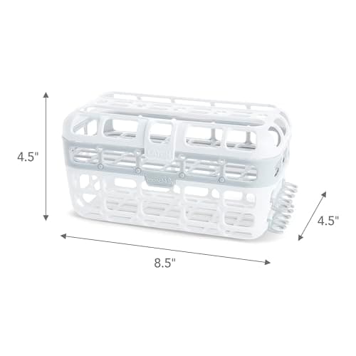 Munchkin® High Capacity Dishwasher Basket, 1 Pack, Grey — view 2