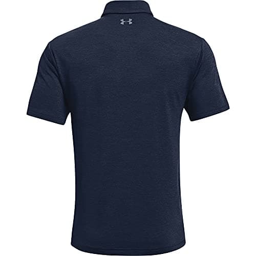 Under Armour Men's Playoff 2.0 Golf Polo , Academy Blue (408)/Pitch Gray , XX-Large — view 4