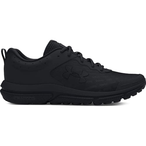 Under Armour Men's Charged Assert 10 Shoes, (002) Black/Black/Black, 11 — view 5