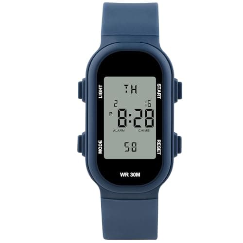 Juboos Kids Digital Watches for Boys Girls Ages 7-16, 3ATM Waterproof Sport Child Watch with Night Light, Alarm Clock, Stopwatch — view 6