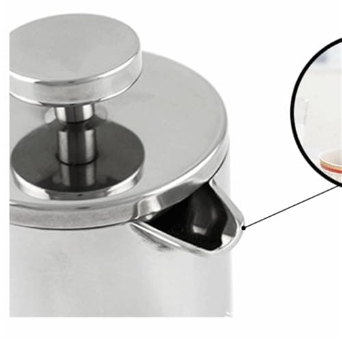 VIAENKFG Insulated French Press Home Hand Brew Filter Coffee Maker — view 2