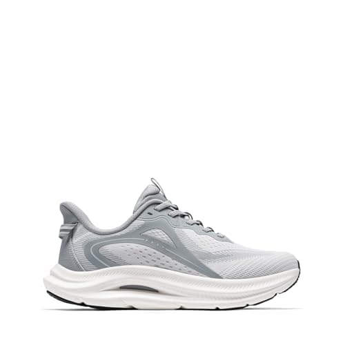 ALLSWIFIT Men's Slip On Stability Support Walking Shoes Coushioning Non Slip Breathable Comfortable Cross Trainer Workout StediCore Running Gym Fashion Sneaker,Size 10.5,Grey,SARS26011M — view 8