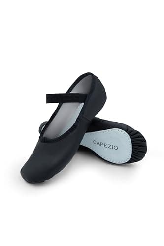Capezio Daisy Ballet Shoe, Black, 7.5 M — view 3