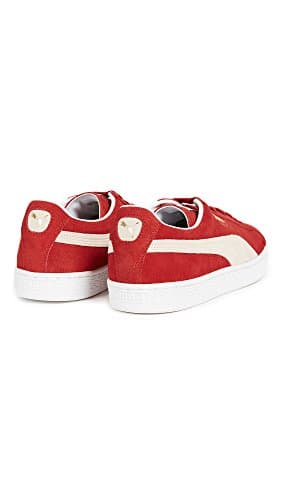 PUMA mens Suede Classic + Sneaker, High Risk Red/White, 9.5 US — view 3