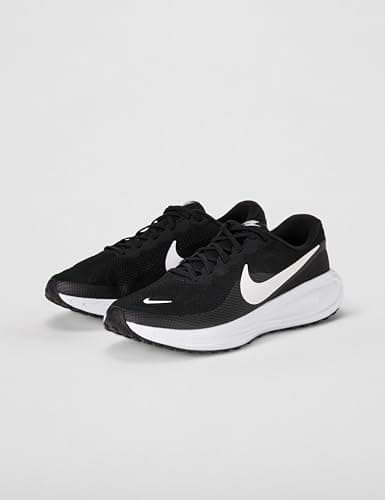 Nike Men's Revolution 8 Road Running Shoes, Black/White-Black, 9 — view 5