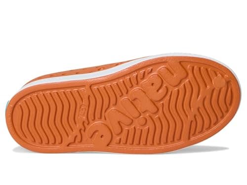 Native Shoes Jefferson Kids Slip-On Sneaker, Mars Orange/Shell White, 12 Little Kid — view 2
