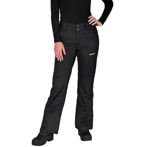 Arctix Women's Insulated Snow Pants, Black, Small (4-6) Regular