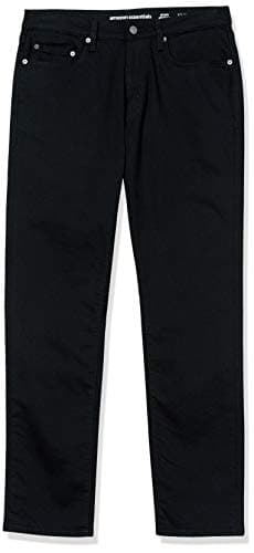 Amazon Essentials Men's Athletic-Fit Stretch Jean, Black, 36W x 32L — view 4