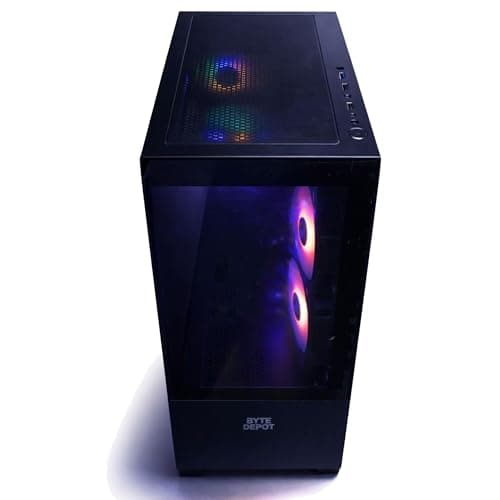 BYTE DEPOT Gamer Master Gaming Desktop PC - Intel Core i7, 32GB RAM, 1TB Ultra-Fast SSD, GeForce RTX 3050 6GB GDDR6, WiFi 6 Ready & Windows 11 Pro — view 2