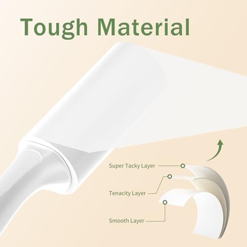 Extra Sticky Lint Roller for Pet Hairs 100 Sheets Lint Rollers with Reinforced 1 Handles and Tough Paper — view 3