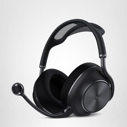 Turtle Beach Stealth Pro II Premium Wireless Gaming Headset for Xbox Series X|S, PS5, PS4, PC - Hi-Res Audio, Dolby Atmos, Active Noise Cancellation, Simultaneous Bluetooth, 24-bit Audio - Black — view 12