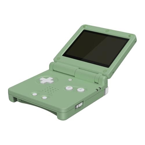 IPS Ready Upgraded eXtremeRate Matcha Green Custom Replacement Housing Shell for Gameboy Advance SP GBA SP – Compatible with Both IPS & Standard LCD – Console & Screen NOT Included — view 2