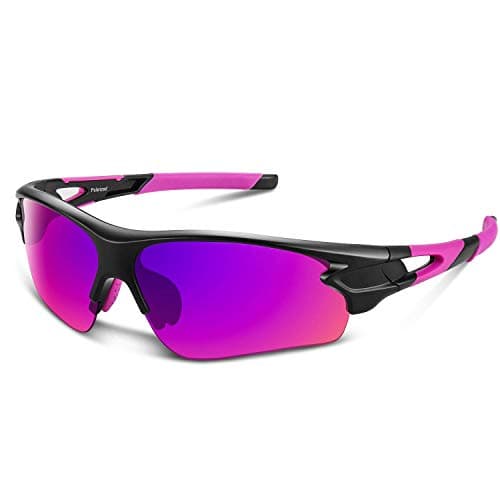 BEACOOL Polarized Sports Sunglasses for Men Women Baseball Running Cycling Fishing Softball Golf TAC Safety Glasses UV400