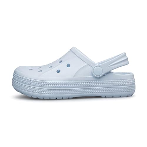 DDFOX Kid's Garden Clogs Cute Slides Sandals Beach Slipper Indoor Outdoor-Friendly Comfy Lightweight — view 3