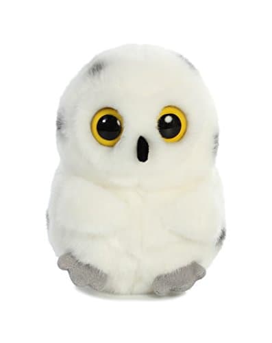 Aurora Hoot Owl Rolly Pet Plush Stuffed Animal 5" — view 2