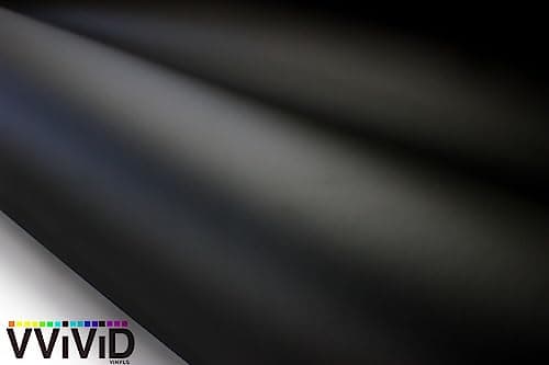 Matte Black Vinyl Wrap Roll with VViViD XPO Air Release Technology (1ft x 5ft) — view 5