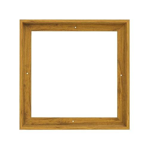 Pixy Canvas Floater Frame 4x4 for 3/4 (0.75) inch Deep Canvas Paintings/Canvas Prints/Wood Canvas Panels/Wall Art/Wall Decor/Home Decor/Artwork (Natural Oak, 4 x 4 inch, Square)