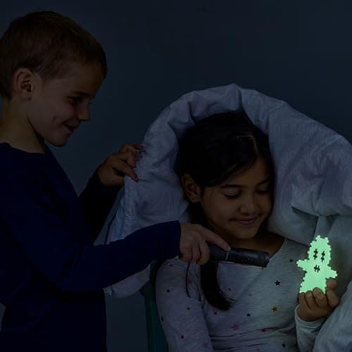 Plus-Plus - Glow Mix - 240 Pieces - Creative Building and Construction Set - Mix of 5 Glow in The Dark Colors in a Tube - Kids 5 to 12 Years - P4283 — view 2