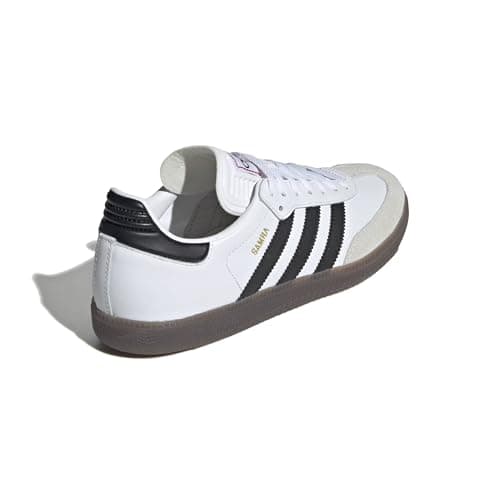 Adidas Unisex-Adult Samba Indoor, White/Black/Vivid Red, 7 — view 5