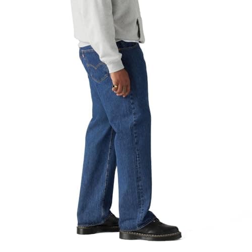 Levi's Men's 501 Original Fit Jeans (Also Available in Big & Tall), Dark Stonewash, 32W x 32L — view 2