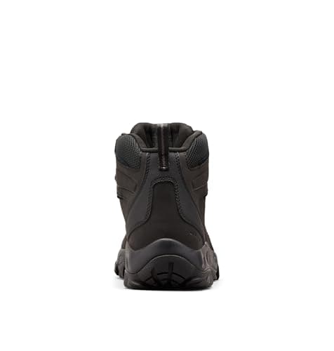 Columbia Mens Newton Ridge Plus II Waterproof Hiking Boot, Black/Black, 12 Wide — view 3