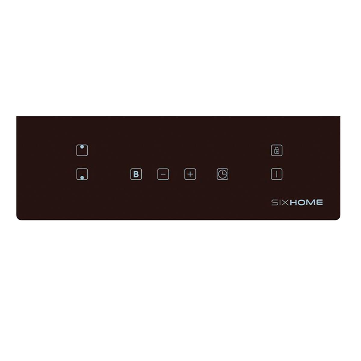 SIXHOME Placa de inducción 30 cm 2 zonas 3300 W con función Booster, control táctil, bloqueo infantil, apagado automático, color negro SXHPI30N — view 3