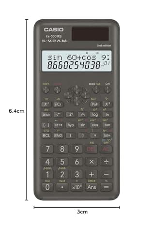 Casio FX300MSPLUS2 Engineering/Scientific Calculator — view 2