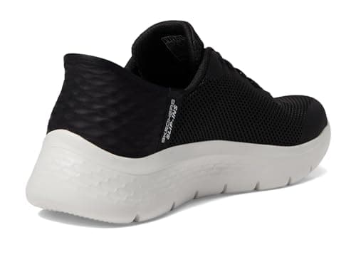 Skechers Women's Go Walk Flex Hands Free Slip-Ins - Grand Entry Sneaker, Black/White, 8 US — view 5