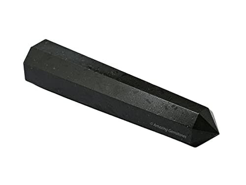 Amazing Gemstone Black Tourmaline Crystal Towers ~ Natural Healing Crystal Point Obelisk for Reiki Healing and Crystal Grid (2" to 3" INCH) — view 3