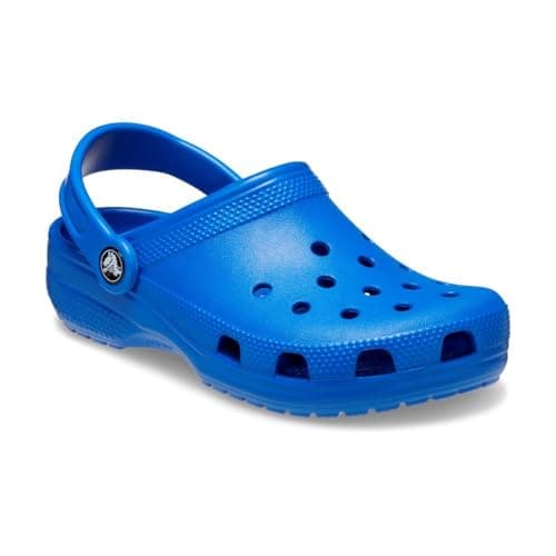 Crocs Unisex-Child Classic Clogs, Blue Bolt, 4 Big Kid — view 3