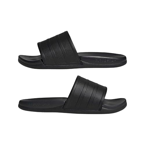 adidas Unisex-Adult Adilette Comfort 2.0, Black/Black/Carbon, 8 — view 7