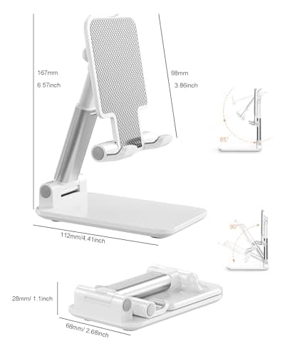 OGMAPLE Phone Stand for Desk Cell Phone Holder Stands for iPhones — view 5