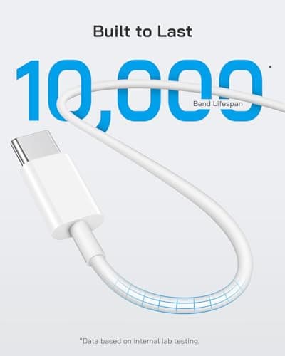 CXX iPhone 17/16/15 Fast Charger [3-Pack] 20W USB C Wall Charger with 6FT C-to-C Cable Compatible with iPhone 17/16/15 Series, USB-C iPad Pro/Air/Mini & More — view 3