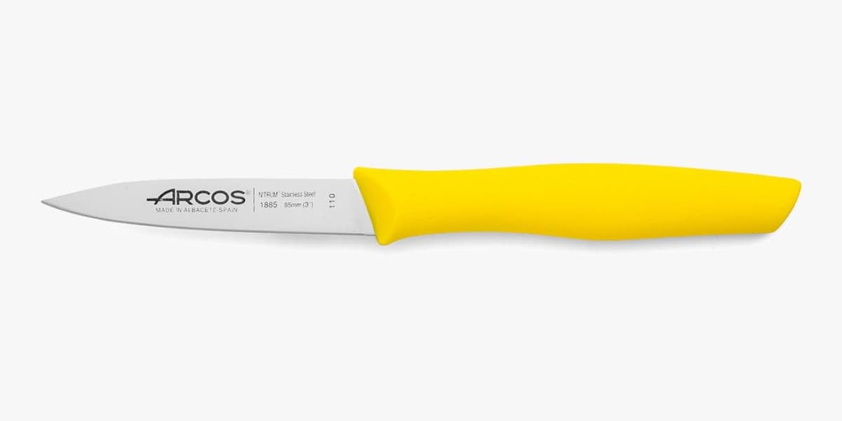 ARCOS Juego de 6 Cuchillos Mondadores con Hoja de 100mm en Acero Inoxidable y Mango de Polipropileno. Set de Cuchillos de cocina para Pelar Apto para Lavavajillas. Serie Nova. Color Negro — view 26
