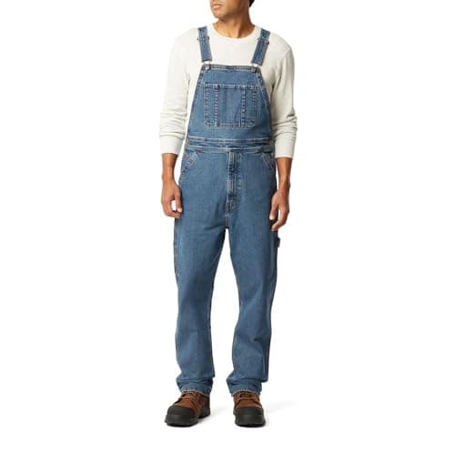 Levi Strauss Signature Gold Men's Overall (Also Available in Big & Tall), (New) Medium Indigo, 34 x 32