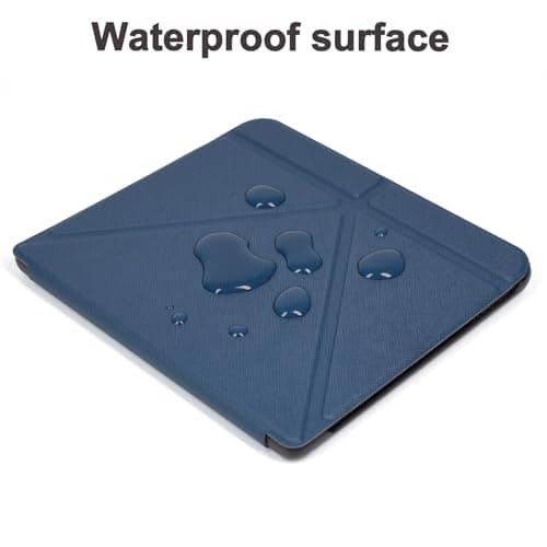 Tenano Case for 7" Kobo Libra Colour (Model: N428, 2024 Release), Foldable Cover with Auto Sleep/Wake, Blue — view 5