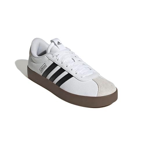 adidas Women's VL Court 3.0 Sneaker White/Black/Grey — view 4