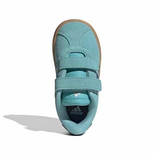 Adidas Unisex-Baby VL Court 3.0, Mint Ton/Preloved Ink/Silver Metallic, 9