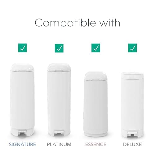 Diaper Genie Easy Roll Refill | 18 Clean Laundry Scent Bags | 65% PCR Film | Fits Platinum, Signature & Deluxe — view 7