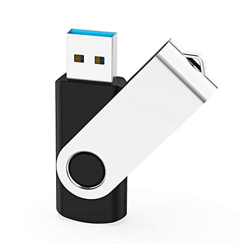 32 GB USB Flash Drive, Aiibe 2 Pack USB 3.0 Flash Drive 32GB USB Memory Stick Thumb Drive USB Drive 32G 3.0 - Black — view 2