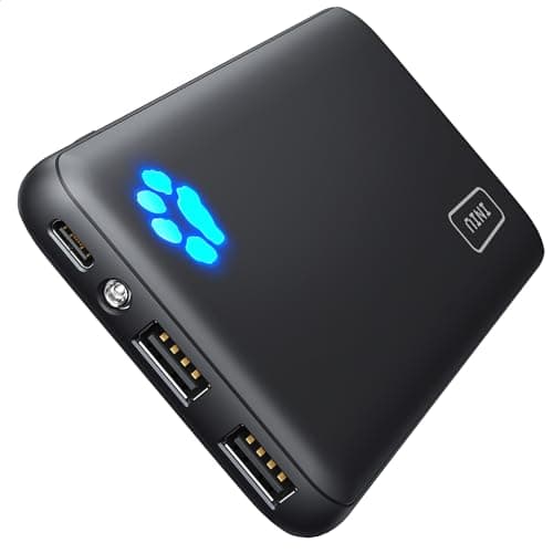 INIU Power Bank, Slimmest 10000mAh Portable Charger, Triple 3A High-Speed Charge External Battery Pack with Flashlight, USB C Phone Charger for iPhone 17 16 15 14 13 Samsung S22 Google LG iPad etc — view 8