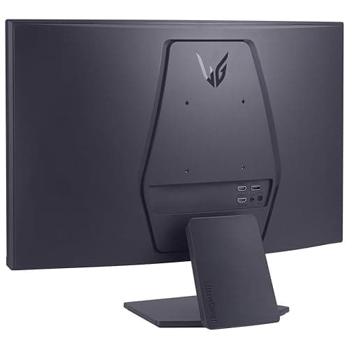 LG 27GS60QC-B Ultragear 27-inch Curved Gaming Monitor QHD (2560x1440) 180Hz 1ms 1000R AMD FreeSync HDR10 HDMIx2 DisplayPort Borderless Design Black Stabilizer DAS Crosshair FPS Counter - Black — view 9