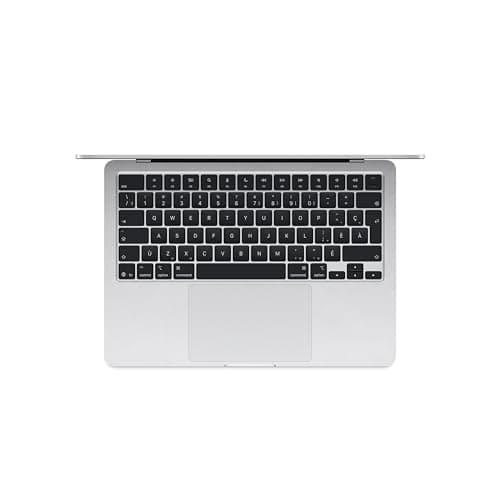 Apple 2025 MacBook Air 13-inch Laptop with M4 chip: Built for Apple Intelligence, 24GB Unified Memory, 512GB SSD Storage, Touch ID; Silver - French Keyboard
